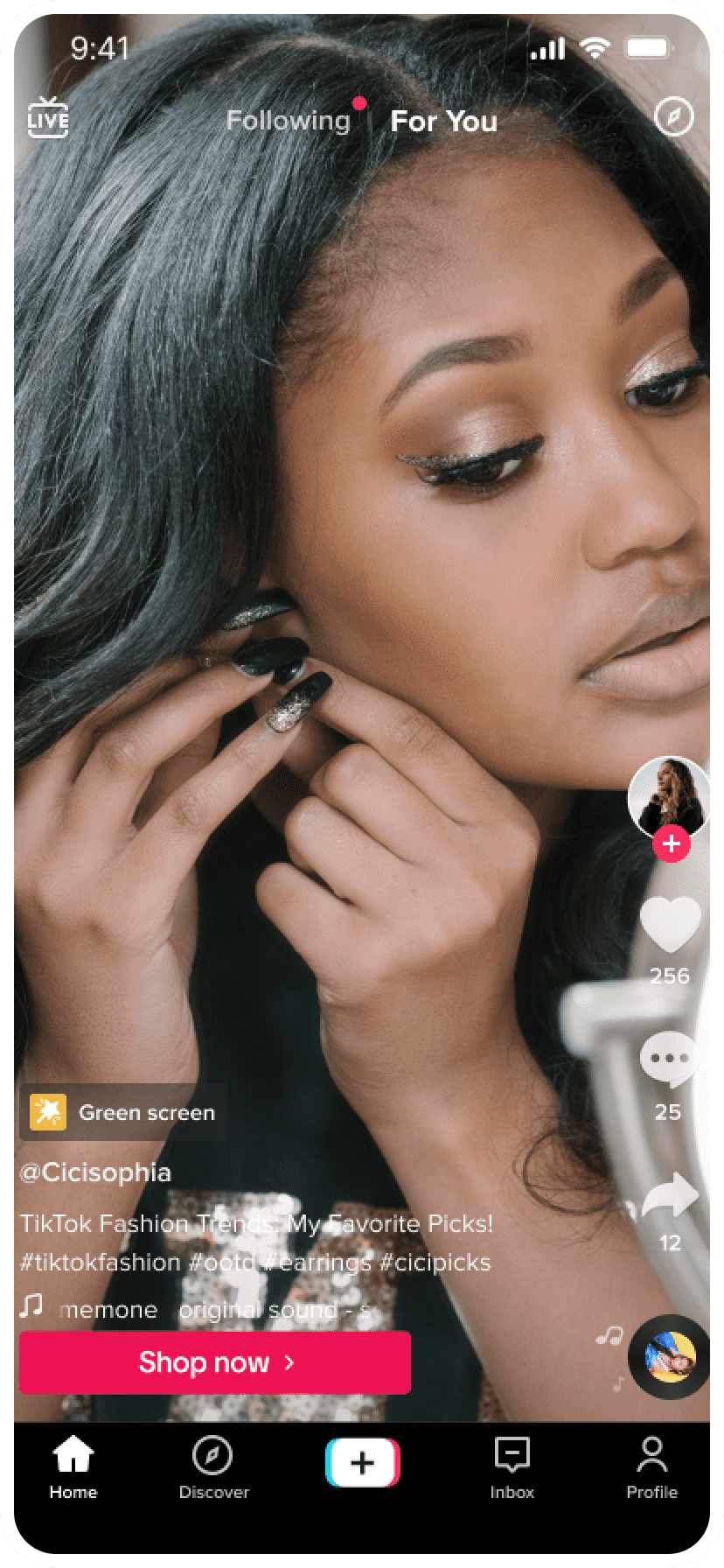 Shoppable Videos of TikTok Shop Marketplace
