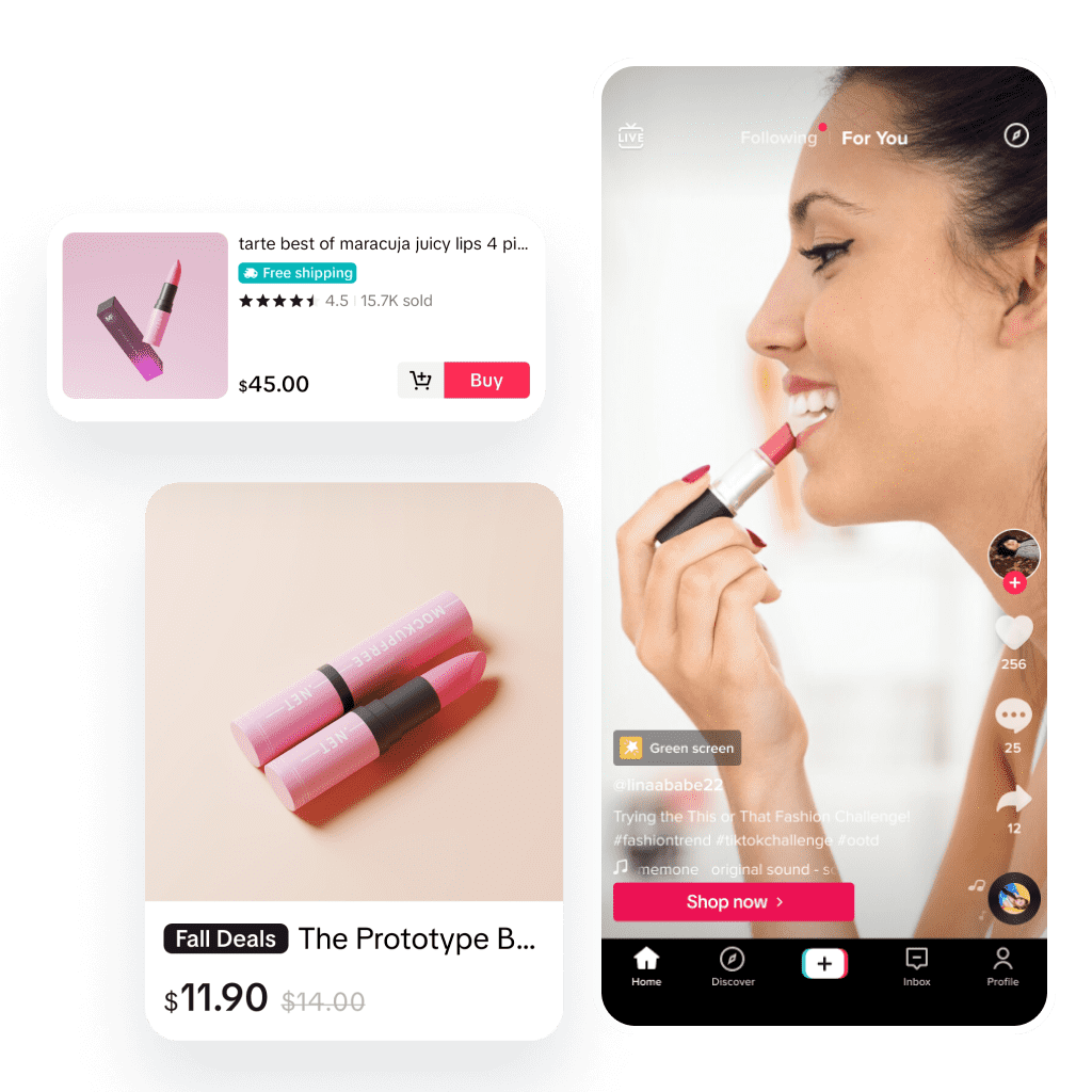 Seamless Video Commerce of TikTok Shop Marketplace