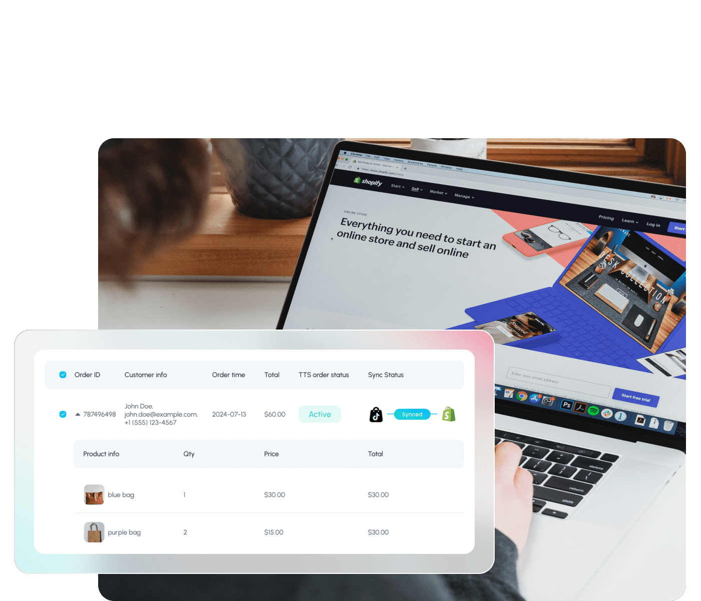 Datech ShopSync - Shopify TikTok Shop integration